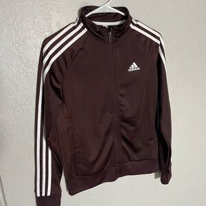 Adidas Chocolate Brown Track Jacket